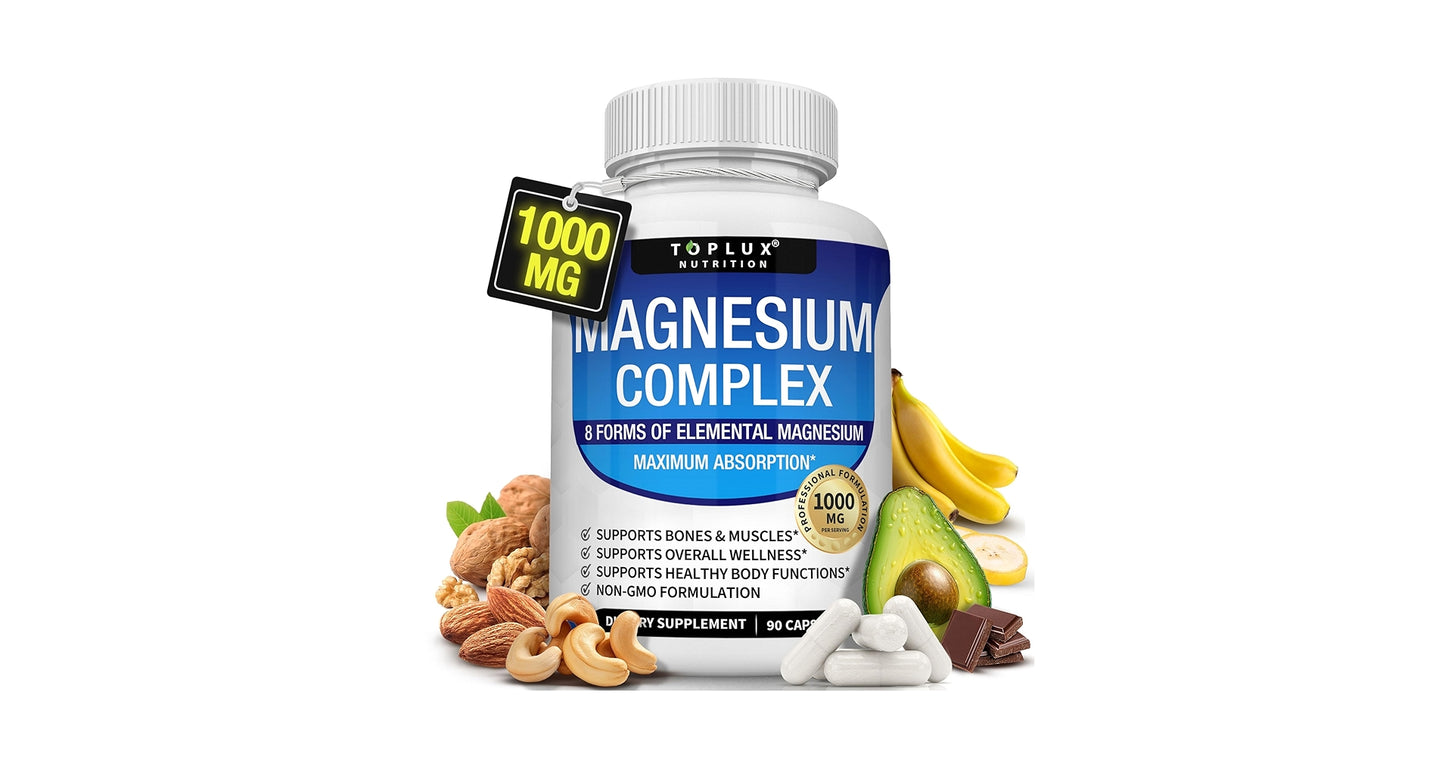 MAGNESIUM COMPLEX TOPLUX 90CAPSULAS